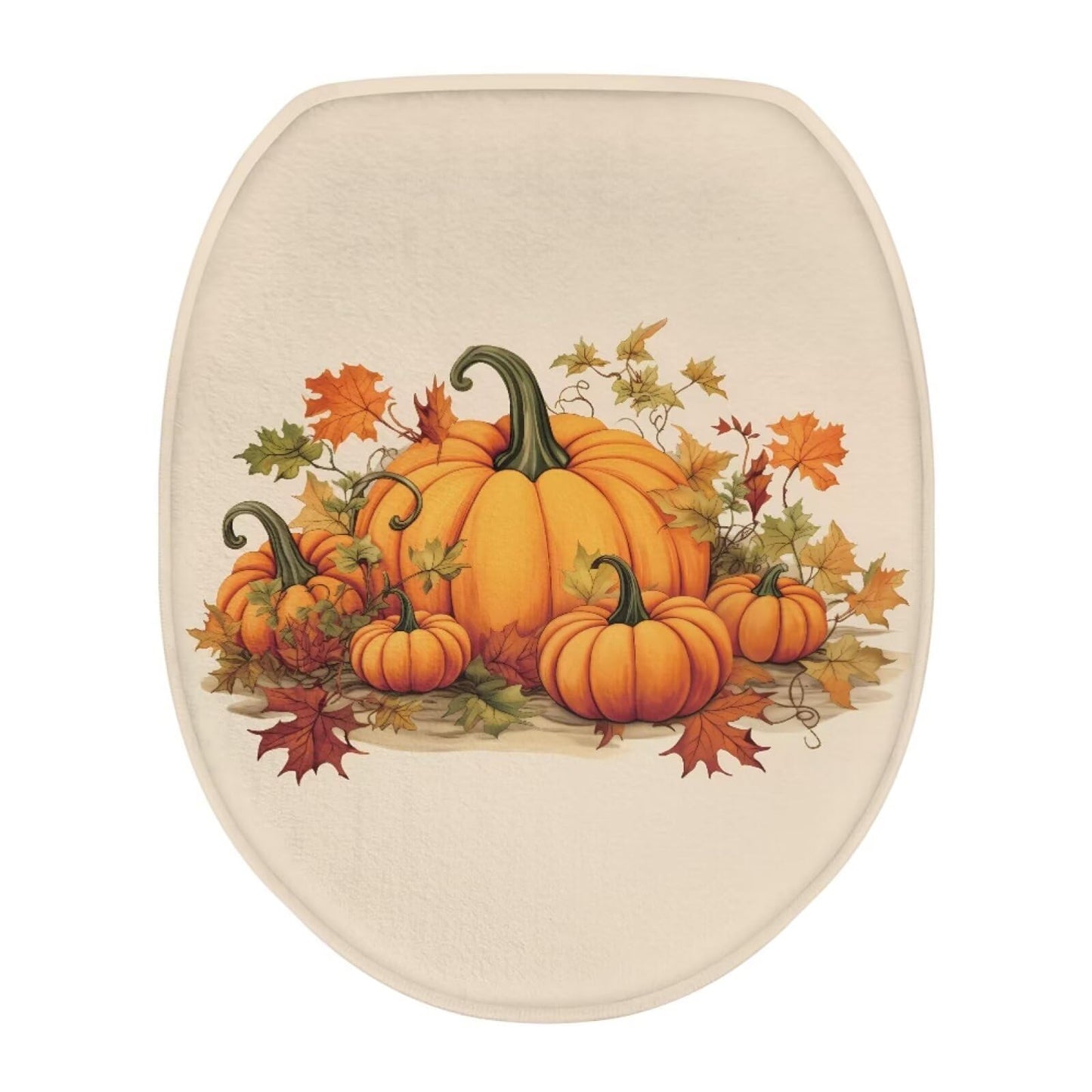 Hummingbird Flower Toilet Lid Covers for Bathroom Hummingbird Flower Toilet Seat Cushion Cover Elongated Reusable Replacement Fabric Elastic Washable Dust Covers