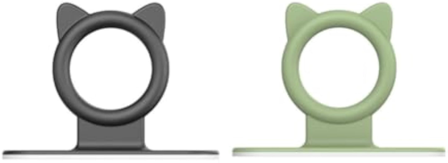 ARFUKA Toilet Seat Lifter Toilet Seat Handle Toilet Lid lifter Silicone Cat Avoid Touching Toilet Cover Handle Bathroom Accessories for Home Office Hotel Pack of 2