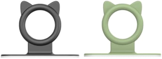 ARFUKA Toilet Seat Lifter Toilet Seat Handle Toilet Lid lifter Silicone Cat Avoid Touching Toilet Cover Handle Bathroom Accessories for Home Office Hotel Pack of 2