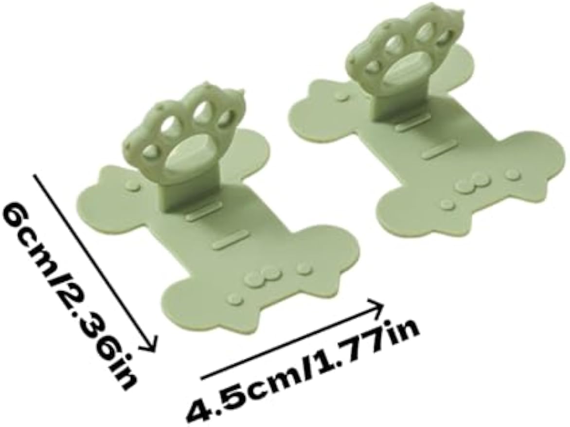 4Pcs Toilet Cover Lifter Cat Paw Lid Lifter | Sanitary Seat Raiser, Sanitation Lift Aid Handle Cover, Easy Operate, Aesthetically Pleasing