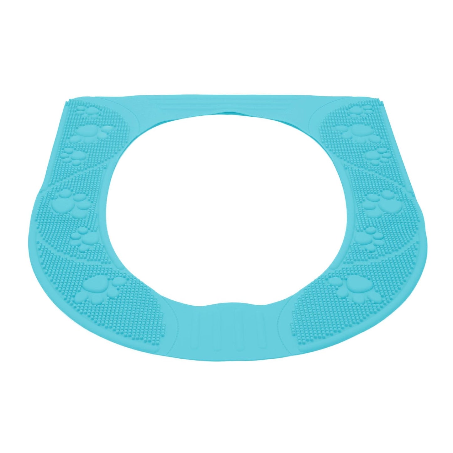 Silicone Toilet Seat Cover, Non Slip Design (Pink) | Washable, soft and durable material, easy to install, fits standard toilets