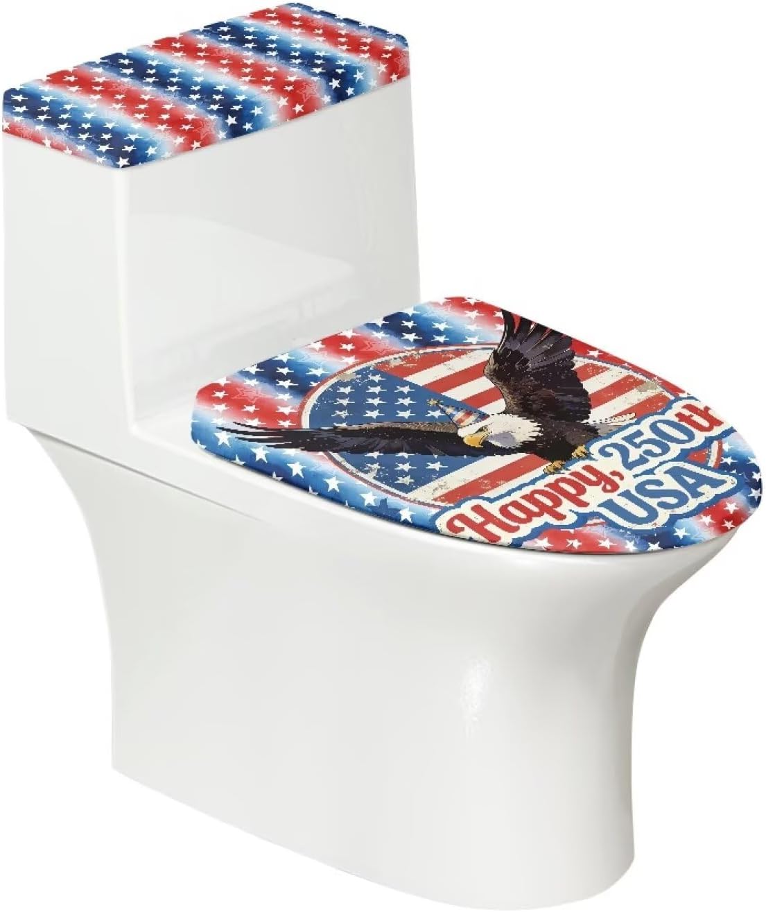 Toilet Lid Covers, Reusable Toilet Seat Covers Removable Toilet Tank Lid Cover for Hotel Home Toilet Keep Toilet Clean(Black Cats)