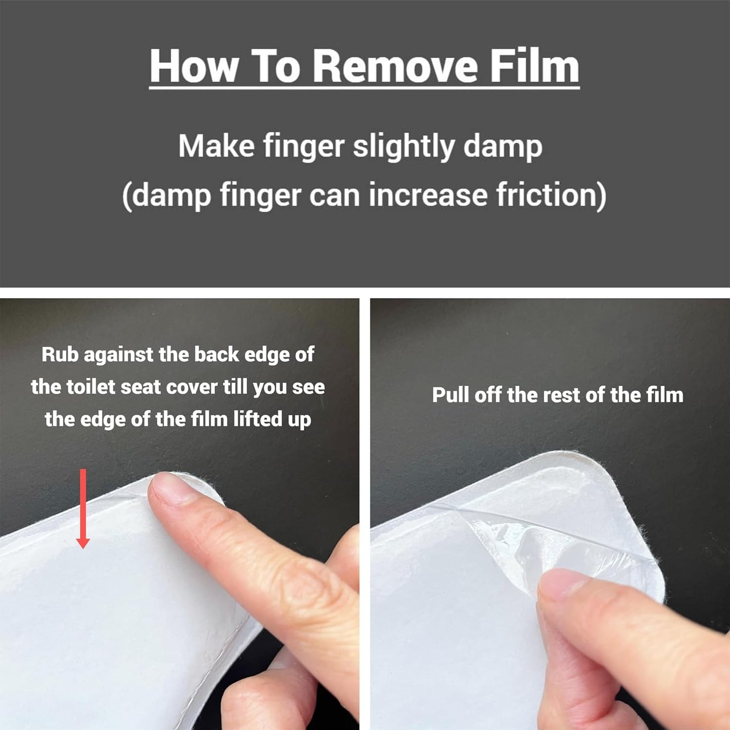 Thick Warm Cushioned Toilet Seat Cover | Stick-On Washable Reusable Toilet Memory Foam Cushion Pad for Elongated Toilets