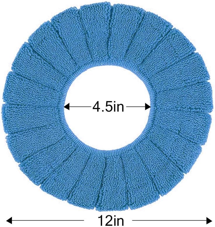 Thicken Toilet seat Cover Cushion Pads Luxury Toilets Warm Toilet seat Covers Warm Toilet Seat Mat Super Warm Universal (5-Pack,Random Color)