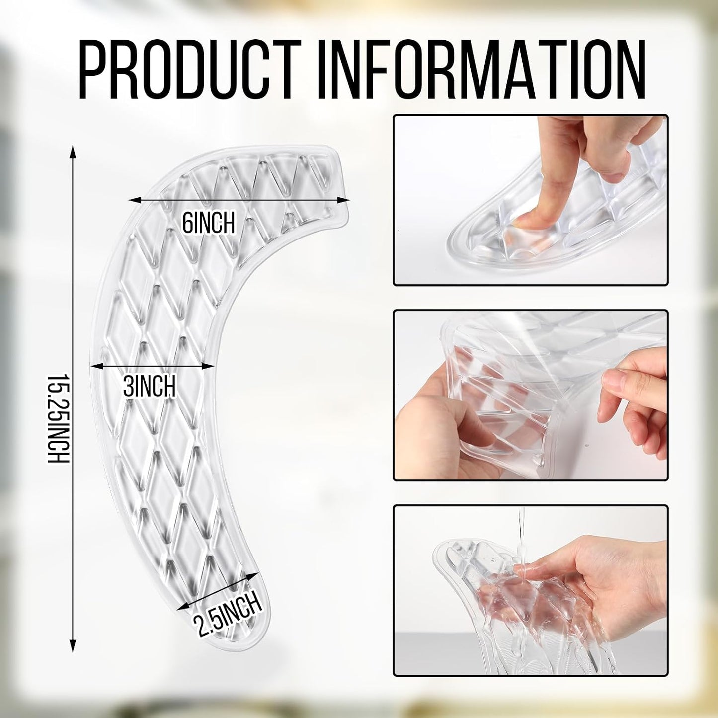 Gel Toilet Seat Cushion Elongated Padded Pad Cover Raised Padded Riser for Seniors Toilets Commode Chair Pain Relief Comfort for Elderly Handicapped