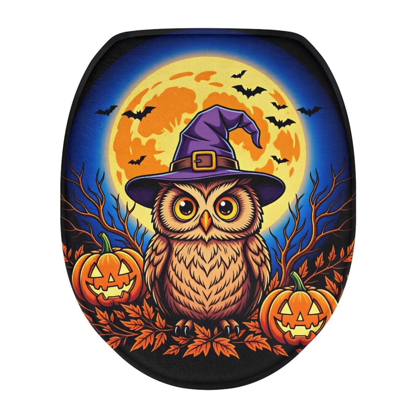 Hummingbird Flower Toilet Lid Covers for Bathroom Hummingbird Flower Toilet Seat Cushion Cover Elongated Reusable Replacement Fabric Elastic Washable Dust Covers