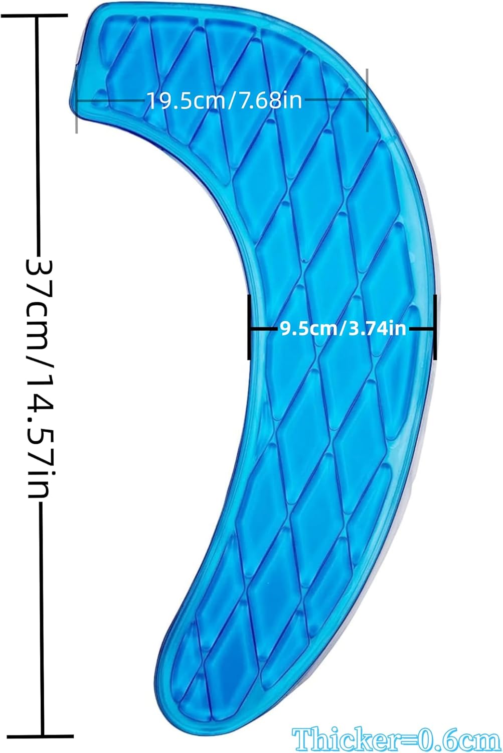 Gel Toilet Seat Cushion - Portable and Washable - Universal padded toilet seat for Standard U Shape Toilet Seats -Adhesive Toilet Seat Cushion for Women Seniors(Pink)