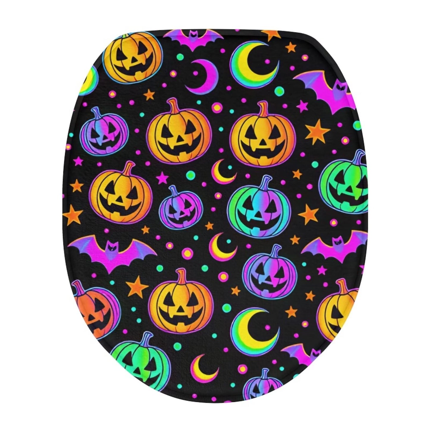 Hummingbird Flower Toilet Lid Covers for Bathroom Hummingbird Flower Toilet Seat Cushion Cover Elongated Reusable Replacement Fabric Elastic Washable Dust Covers