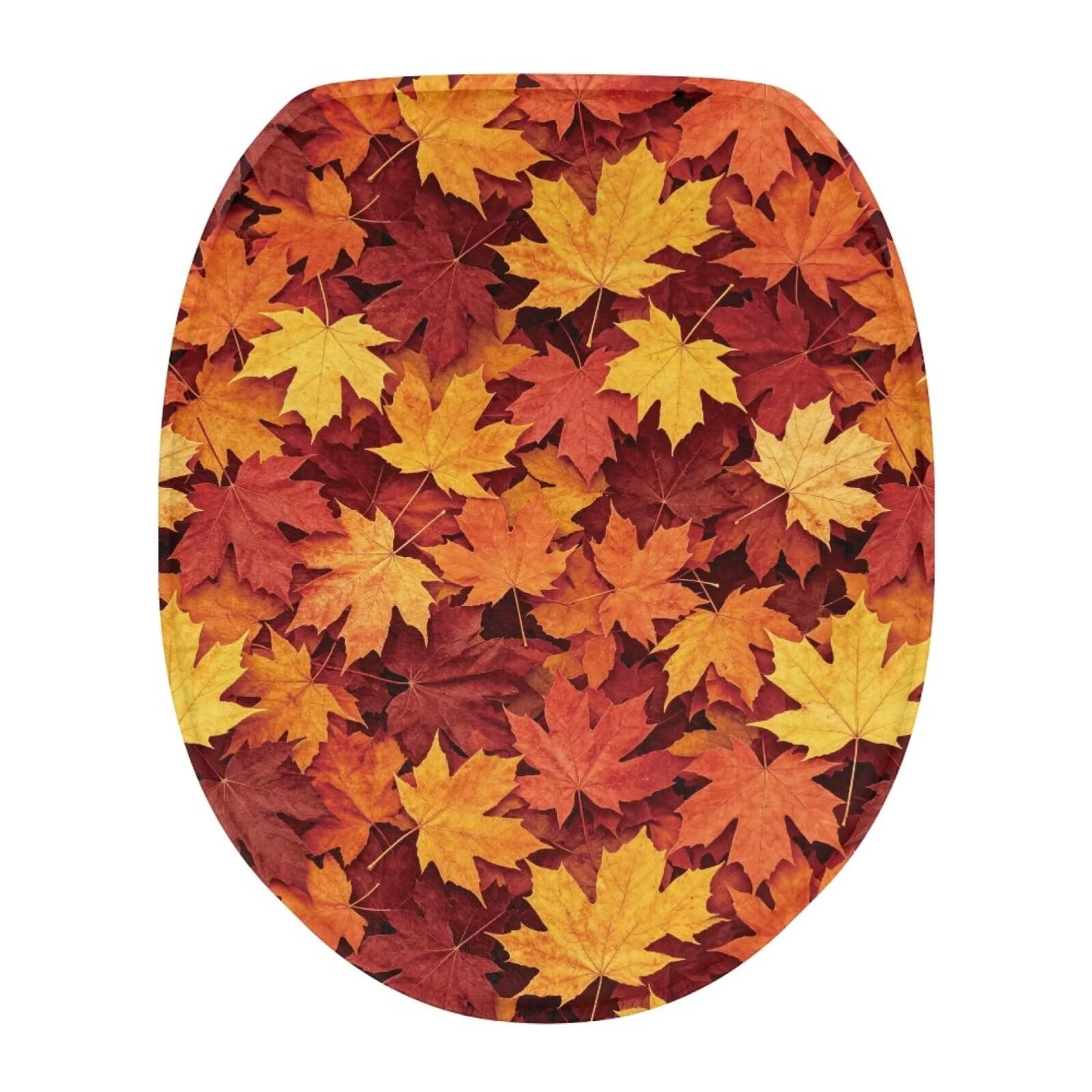 Hummingbird Flower Toilet Lid Covers for Bathroom Hummingbird Flower Toilet Seat Cushion Cover Elongated Reusable Replacement Fabric Elastic Washable Dust Covers