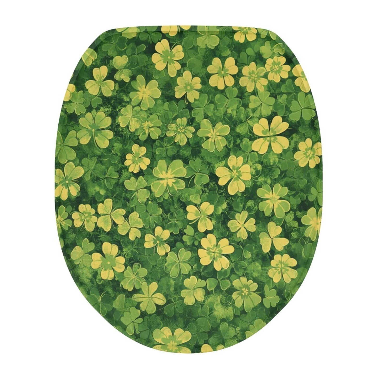 chaqlin Sea Turtle Floral Print Toilet Seat Covers for Bathroom Easy to Clean Toilet Lid Cover Bathroom Decoration Accessories Seat Covers Fits Most Toilets