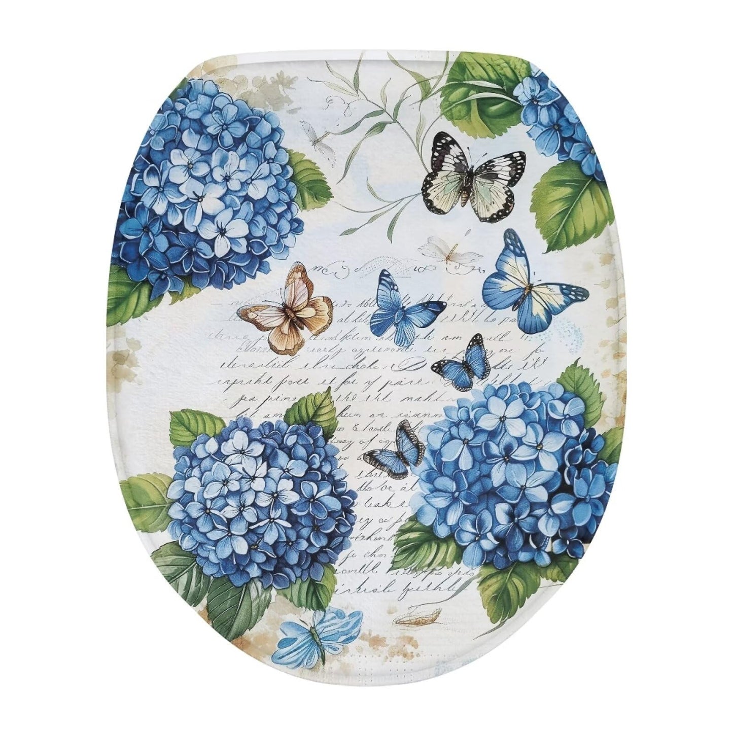 Dinosaur Toilet Lid Cover, Comfortable Dustproof and Reusable Toilet Seat Cover, Flannel Soft Bathroom Accessories Toilet Lid Cover