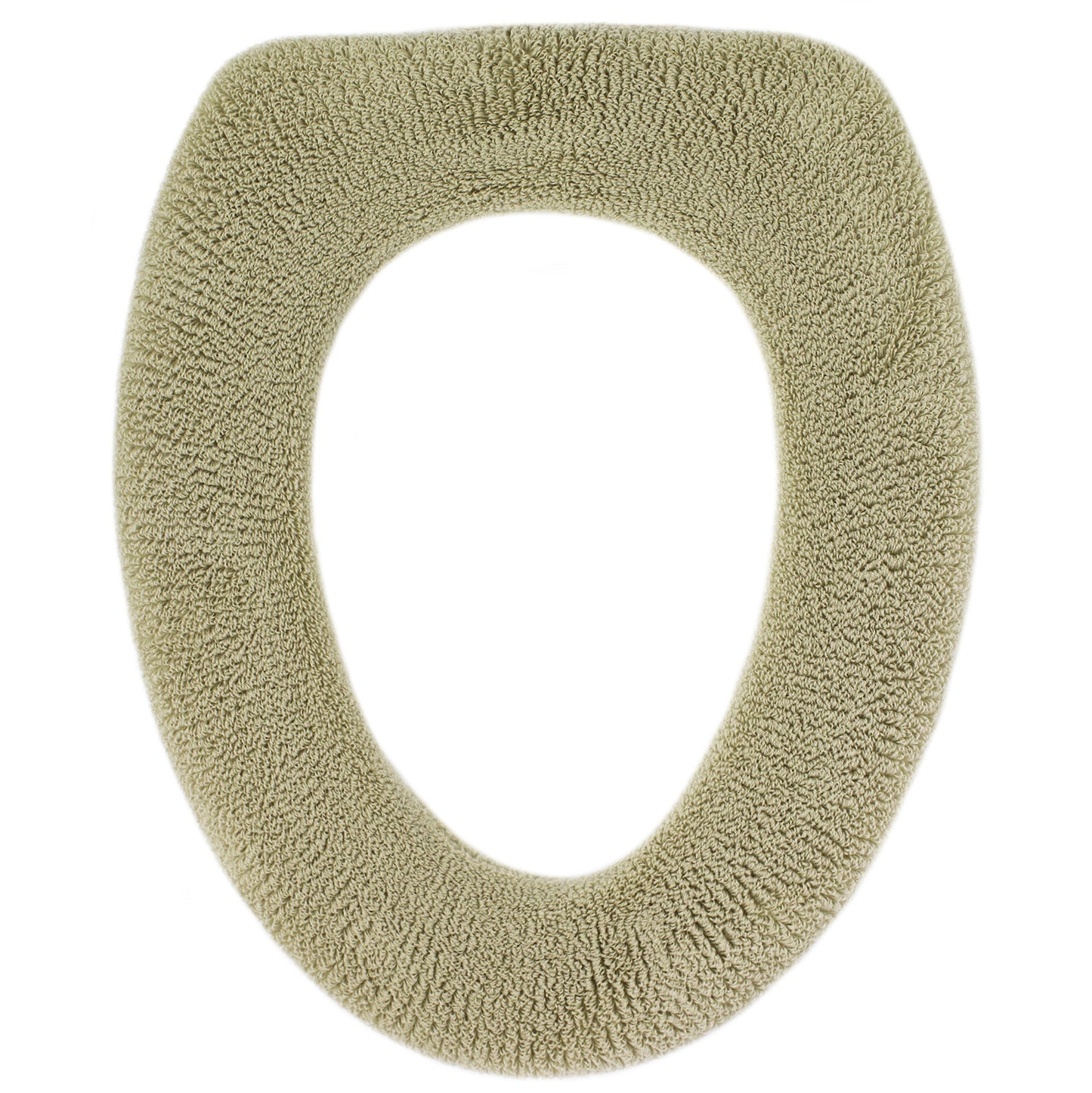 Soft Toilet Seat Cover - Plush & Thick Fabric Toilet Seat Warmer for Round & Elongated 14x18" Toilet Seats - Reusable, Machine-Washable, Easy-Install - Gift-Ready Packaging - Pastel Pink