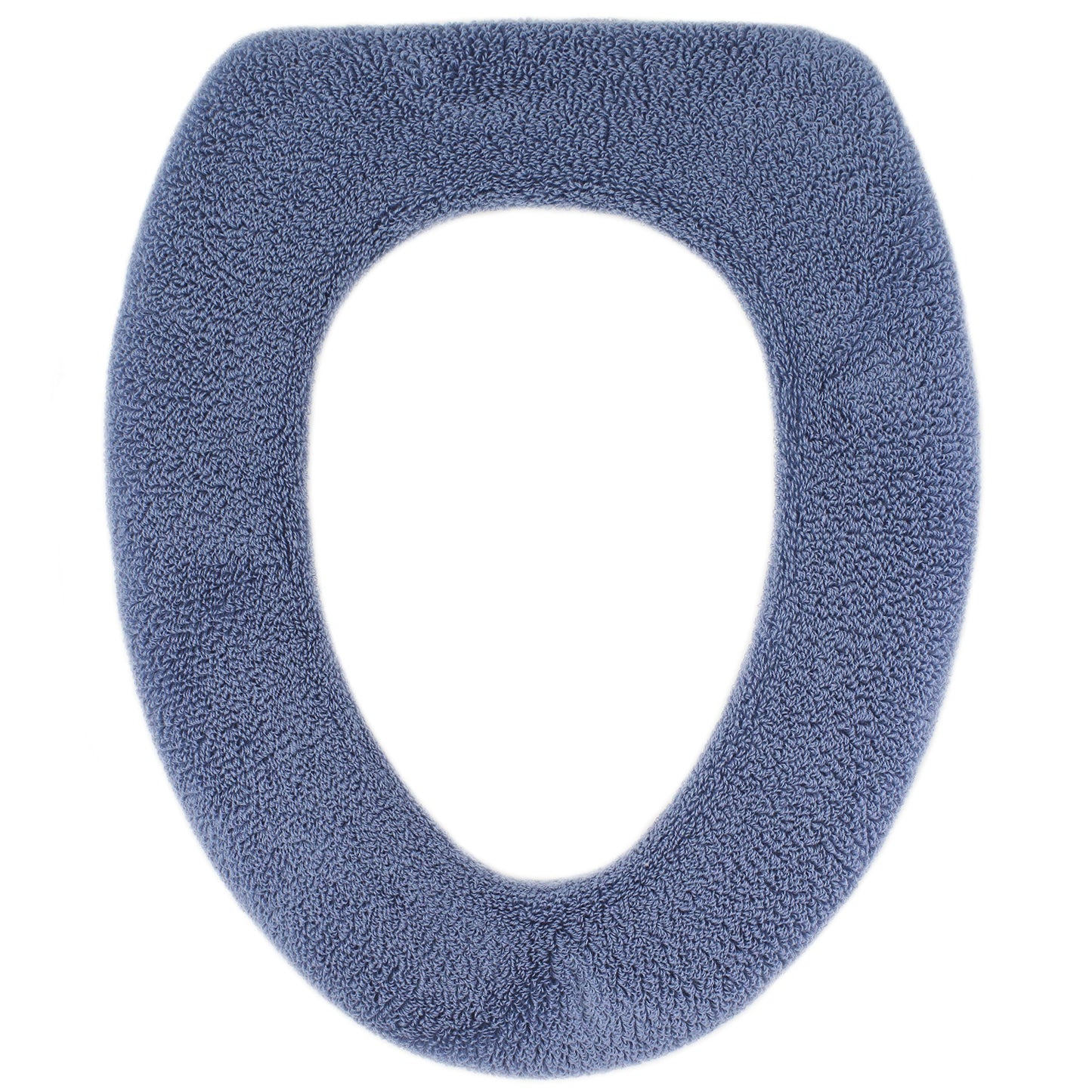 Soft Toilet Seat Cover - Plush & Thick Fabric Toilet Seat Warmer for Round & Elongated 14x18" Toilet Seats - Reusable, Machine-Washable, Easy-Install - Gift-Ready Packaging - Pastel Pink
