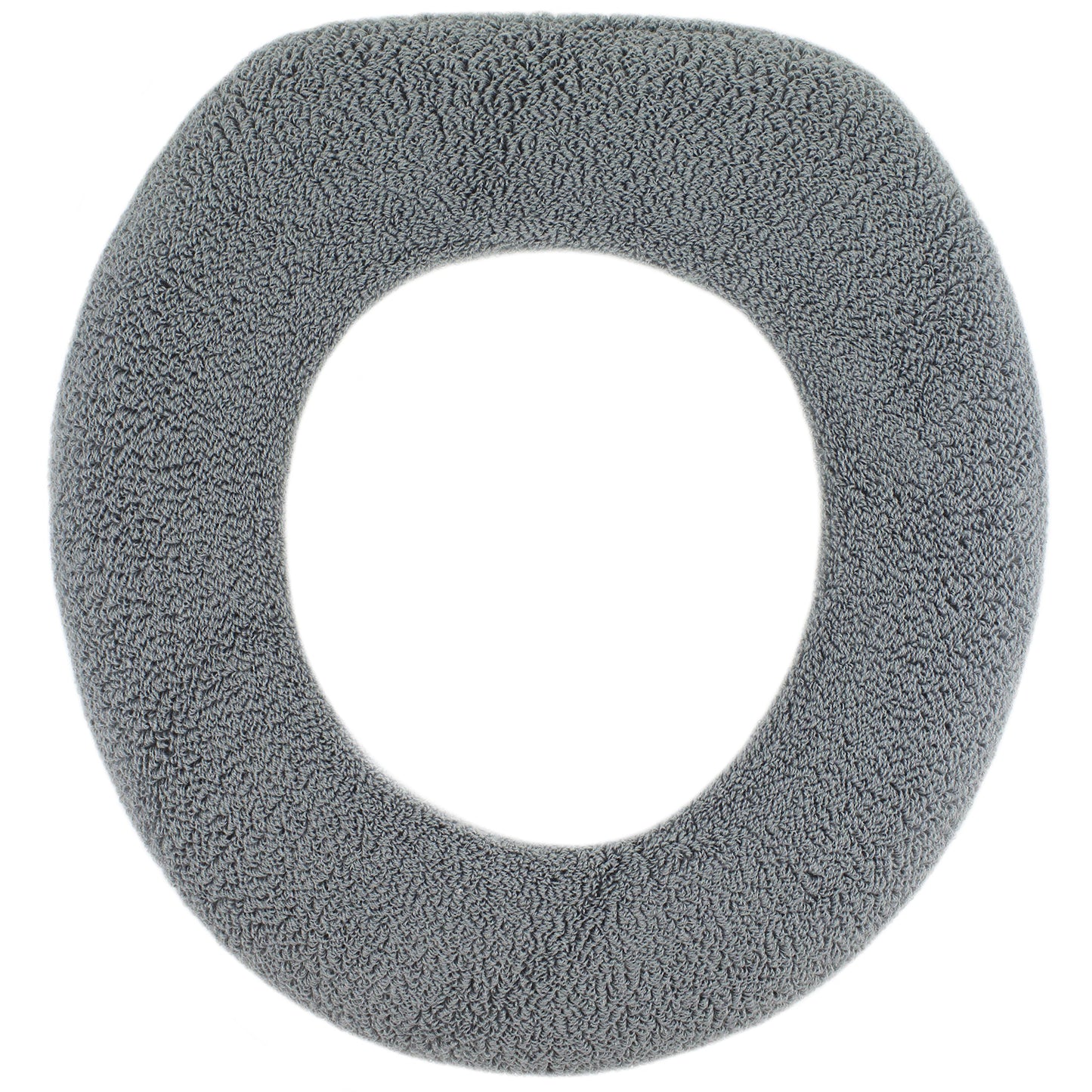 Soft Toilet Seat Cover - Plush & Thick Fabric Toilet Seat Warmer for Round & Elongated 14x18" Toilet Seats - Reusable, Machine-Washable, Easy-Install - Gift-Ready Packaging - Pastel Pink